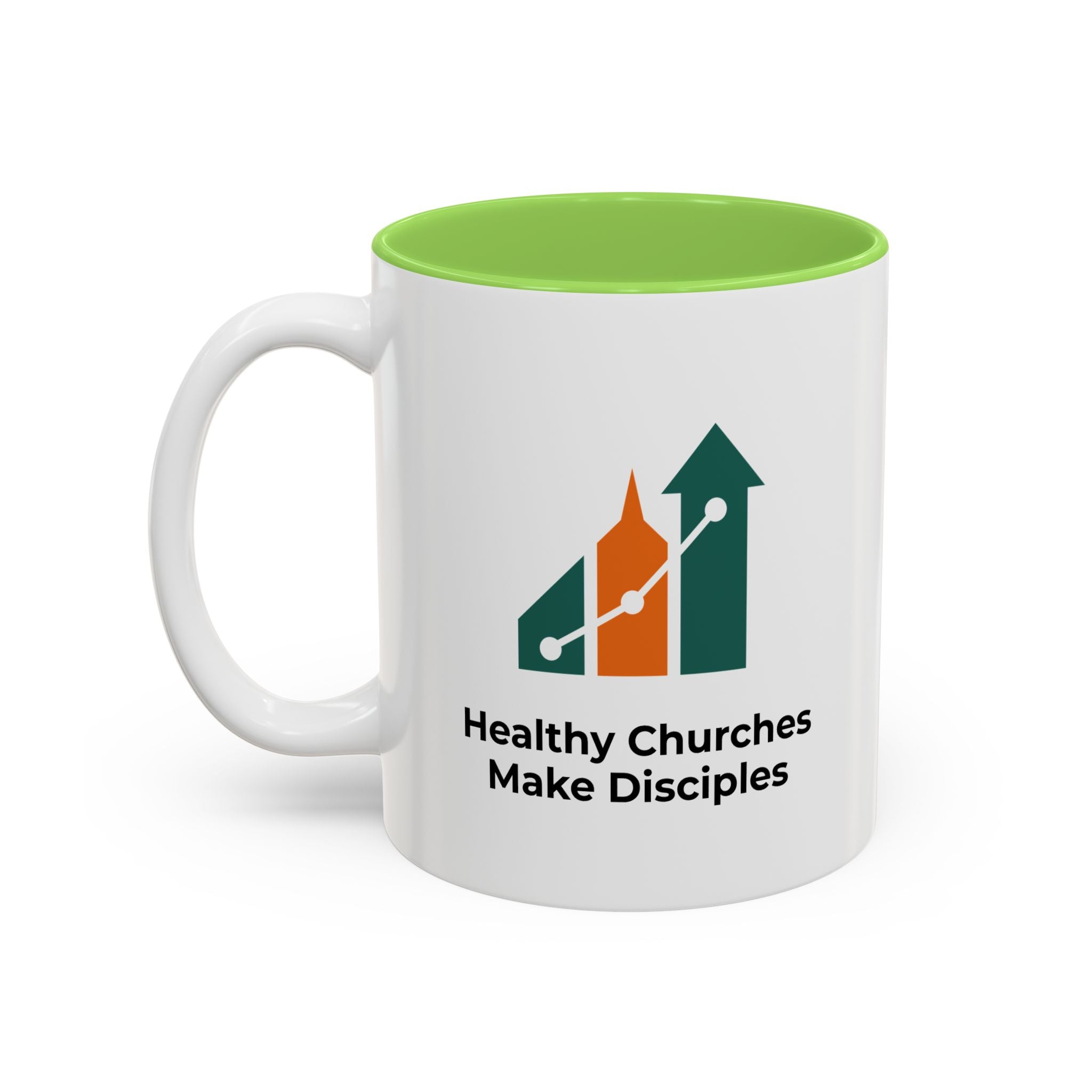 Accent Mug — Healthy Churches Make Disciples TMG Logo Mug (Two-Tone 11oz/15oz)
