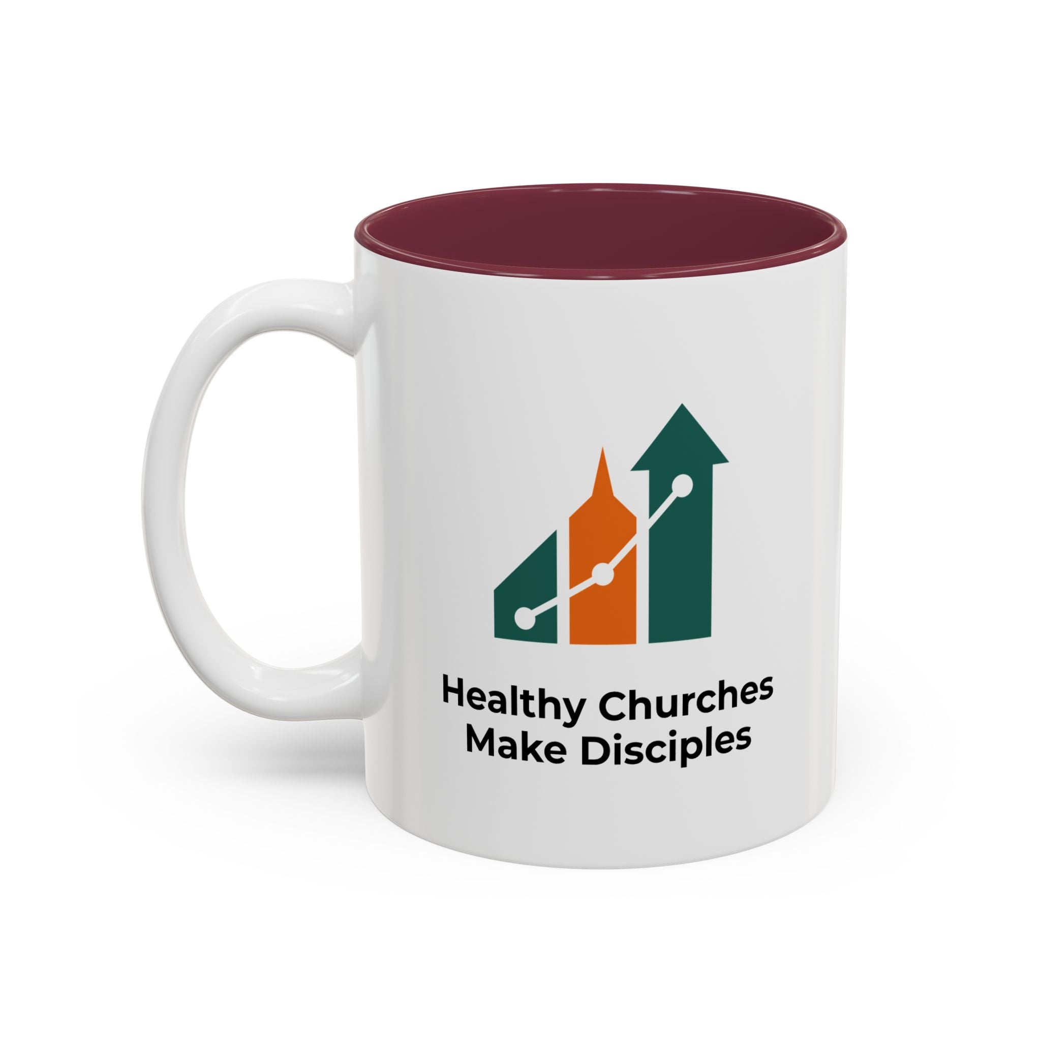 Accent Mug — Healthy Churches Make Disciples TMG Logo Mug (Two-Tone 11oz/15oz)