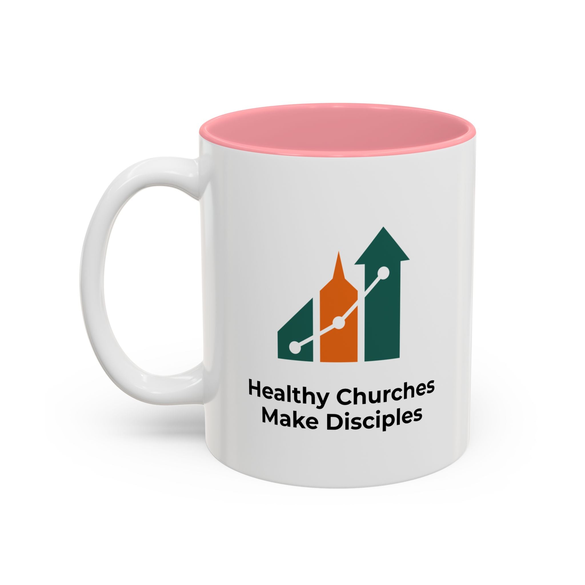 Accent Mug — Healthy Churches Make Disciples TMG Logo Mug (Two-Tone 11oz/15oz)