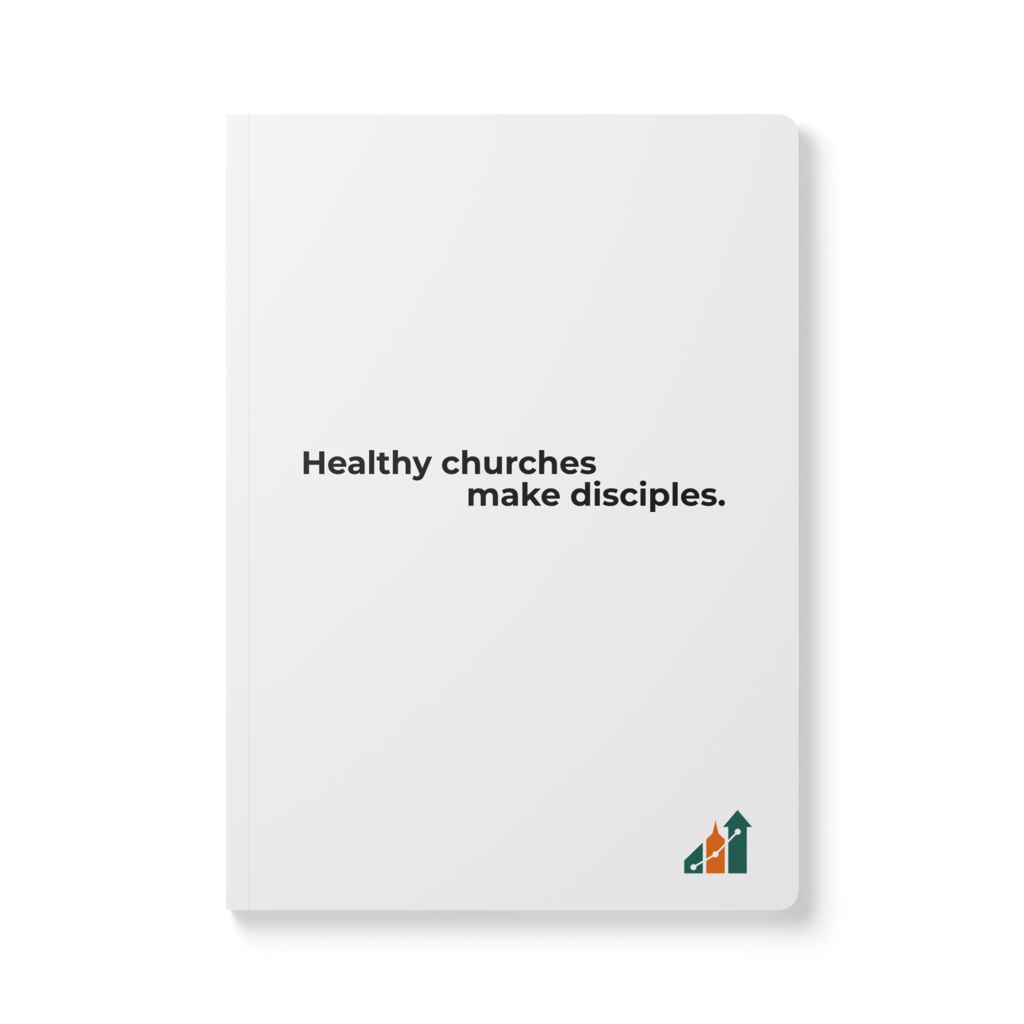 "Healthy churches make disciples." Softcover Notebook/Journal