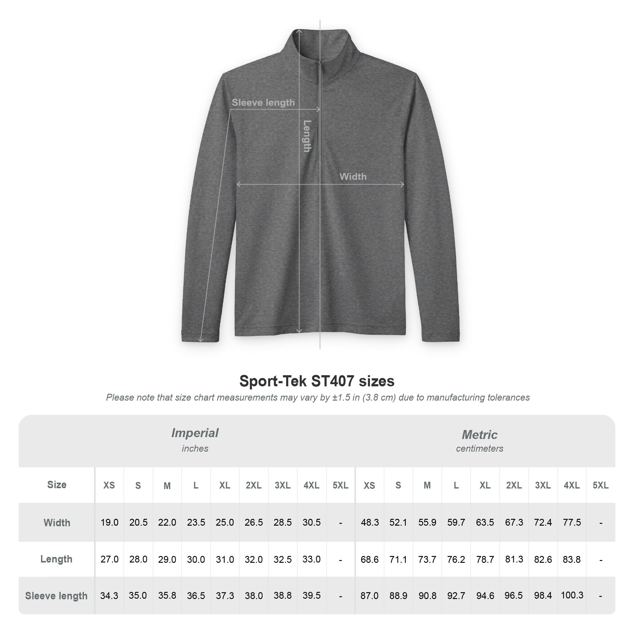 Men's Quarter-Zip Pullover — Embroidered TMG Logo