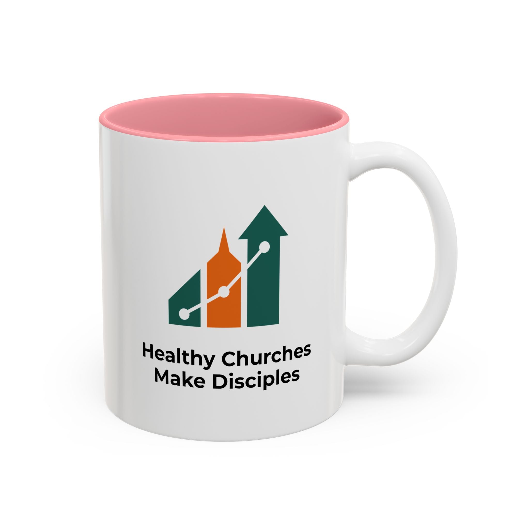 Accent Mug — Healthy Churches Make Disciples TMG Logo Mug (Two-Tone 11oz/15oz)