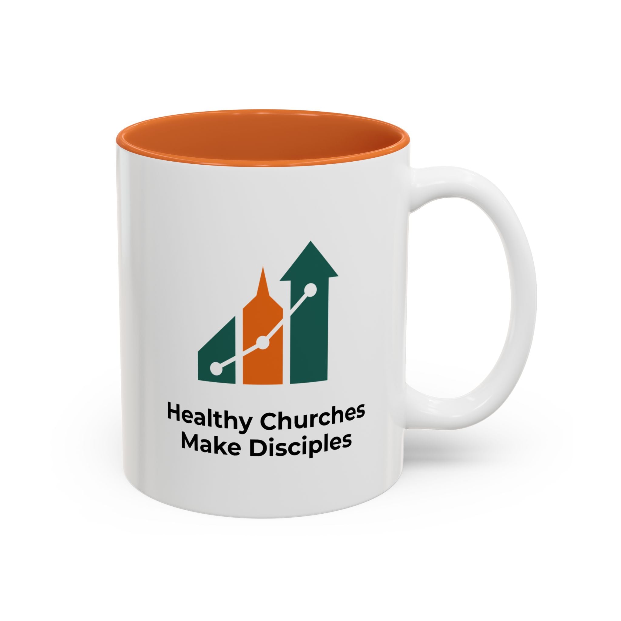 Accent Mug — Healthy Churches Make Disciples TMG Logo Mug (Two-Tone 11oz/15oz)