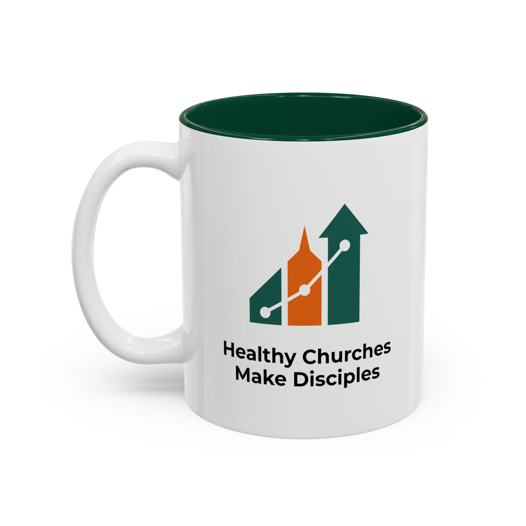 Accent Mug — Healthy Churches Make Disciples TMG Logo Mug (Two-Tone 11oz/15oz)