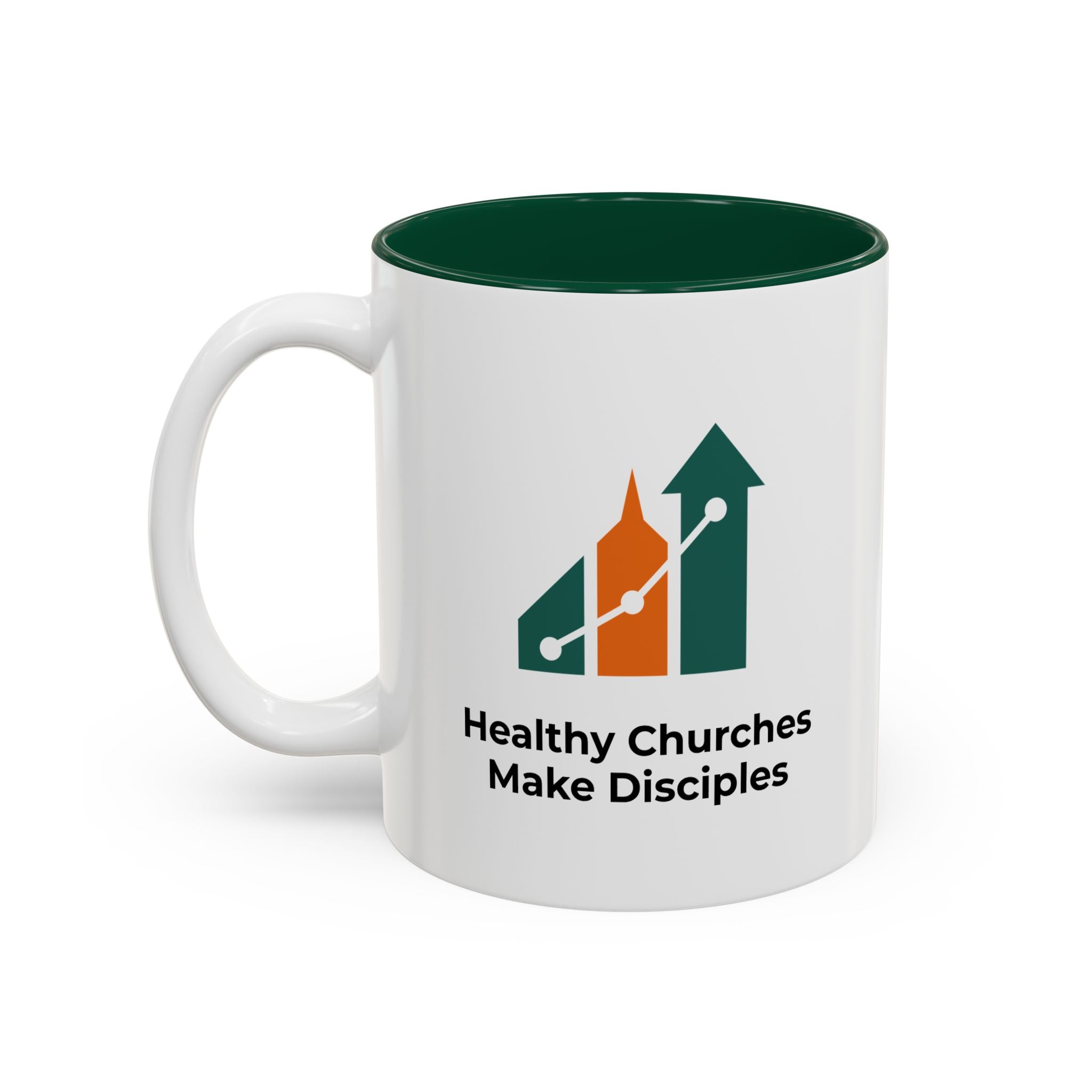 Accent Mug — Healthy Churches Make Disciples TMG Logo Mug (Two-Tone 11oz/15oz)