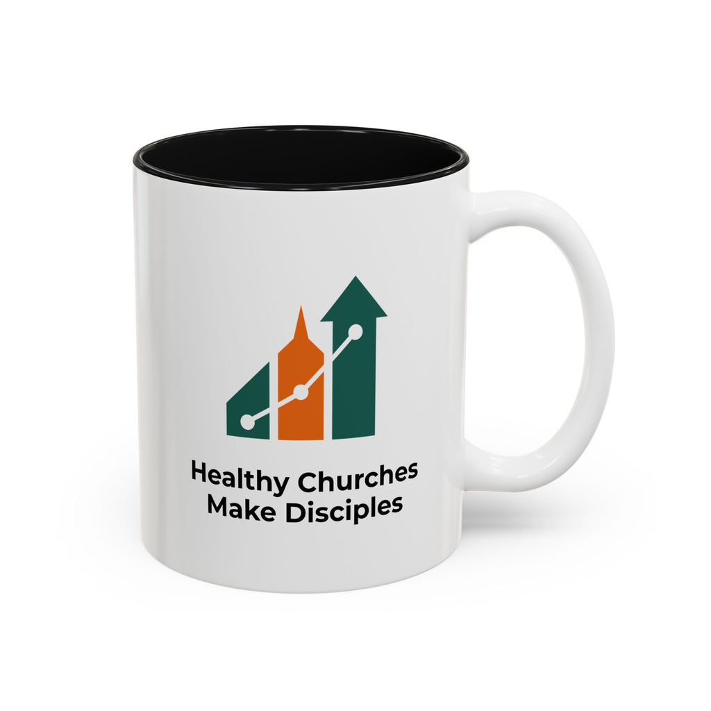 Accent Mug — Healthy Churches Make Disciples TMG Logo Mug (Two-Tone 11oz/15oz)