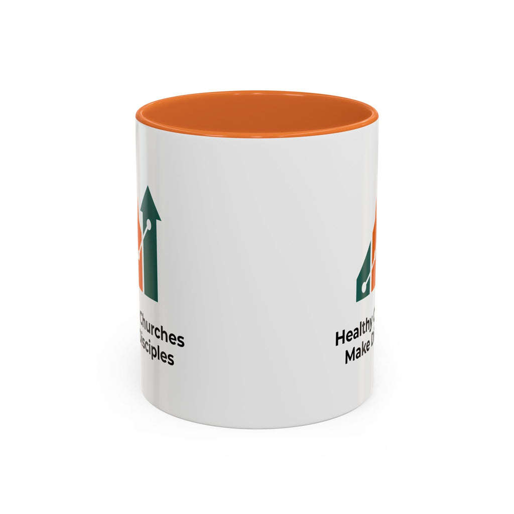 Accent Mug — Healthy Churches Make Disciples TMG Logo Mug (Two-Tone 11oz/15oz)