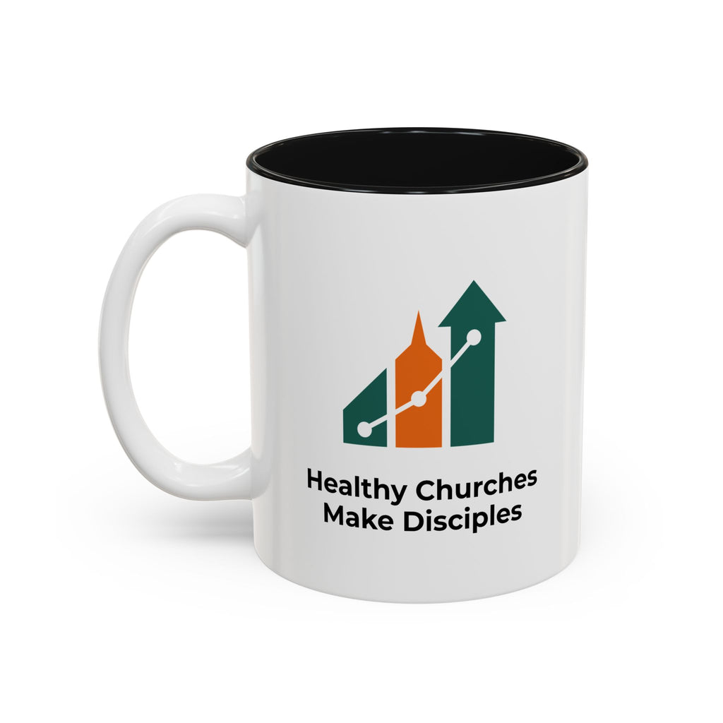 Accent Mug — Healthy Churches Make Disciples TMG Logo Mug (Two-Tone 11oz/15oz)