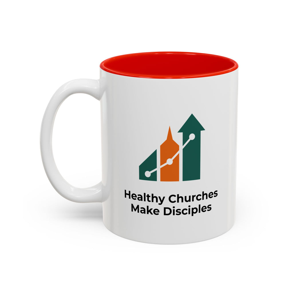 Accent Mug — Healthy Churches Make Disciples TMG Logo Mug (Two-Tone 11oz/15oz)