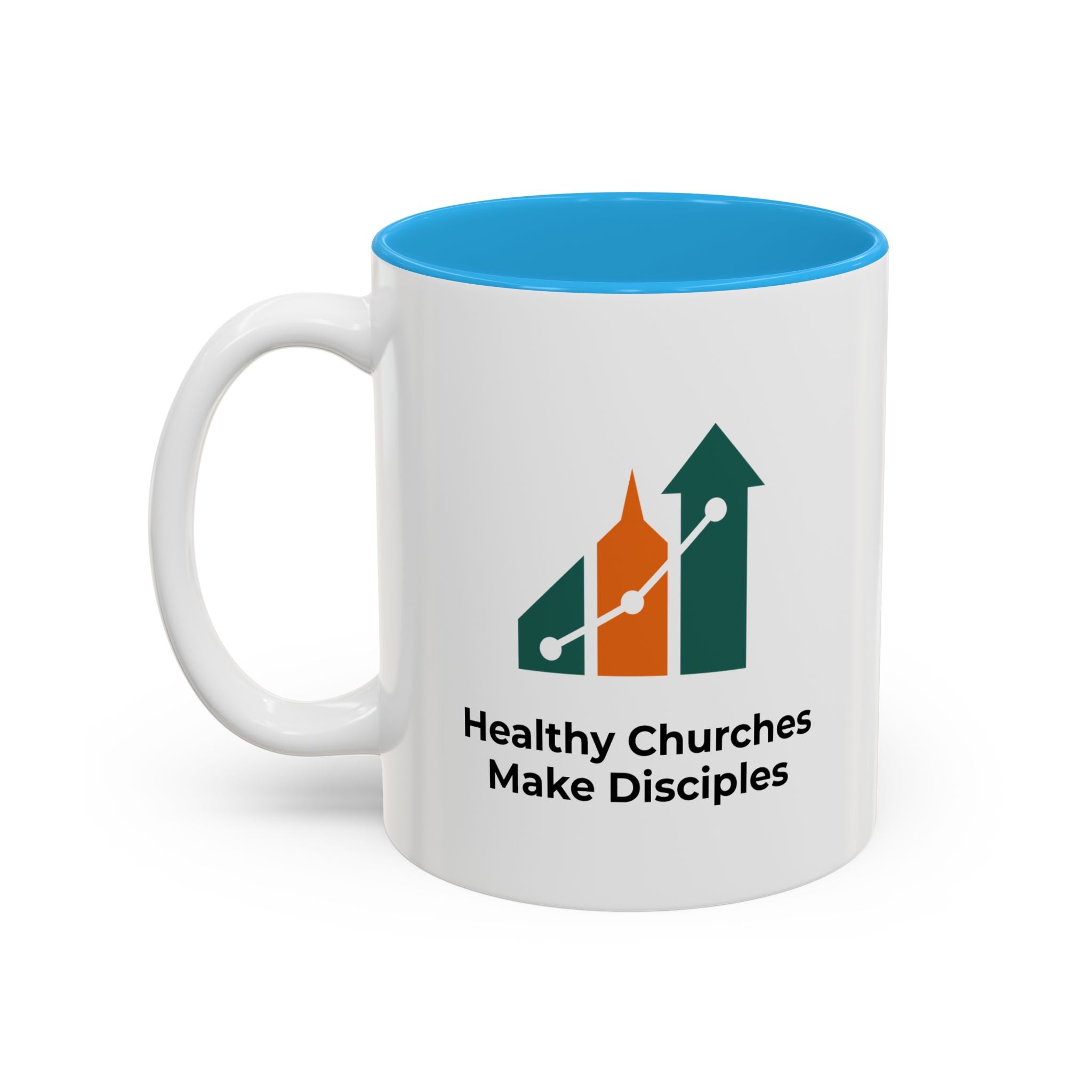 Accent Mug — Healthy Churches Make Disciples TMG Logo Mug (Two-Tone 11oz/15oz)