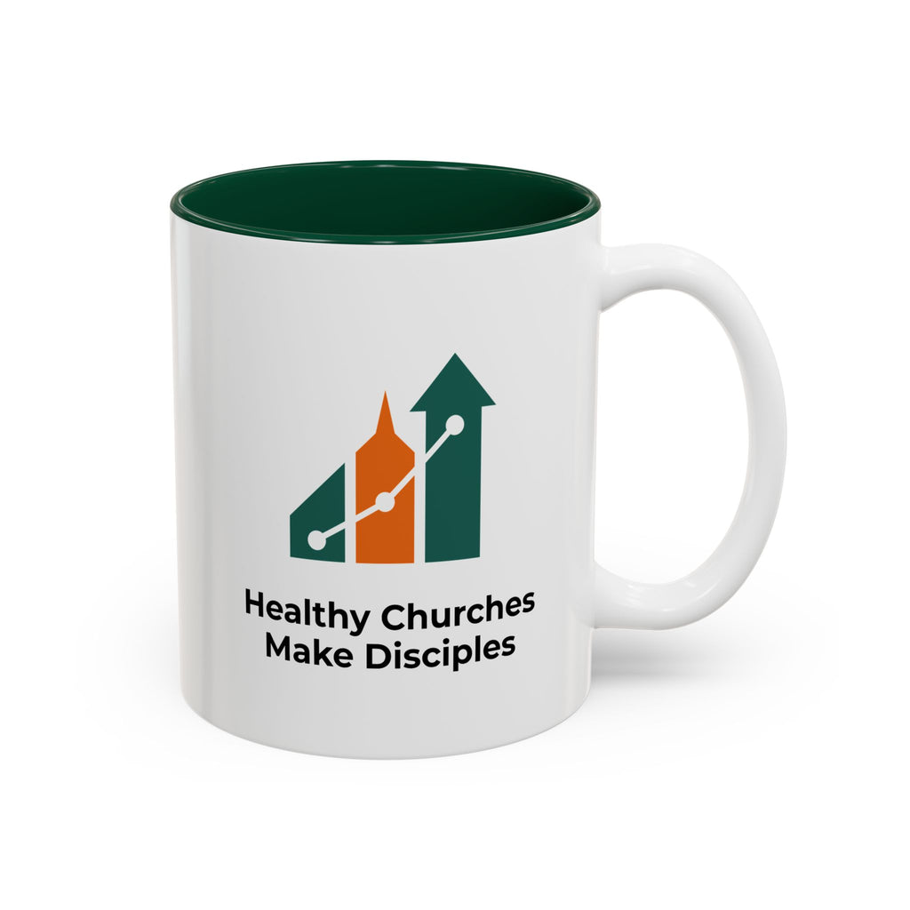 Accent Mug — Healthy Churches Make Disciples TMG Logo Mug (Two-Tone 11oz/15oz)