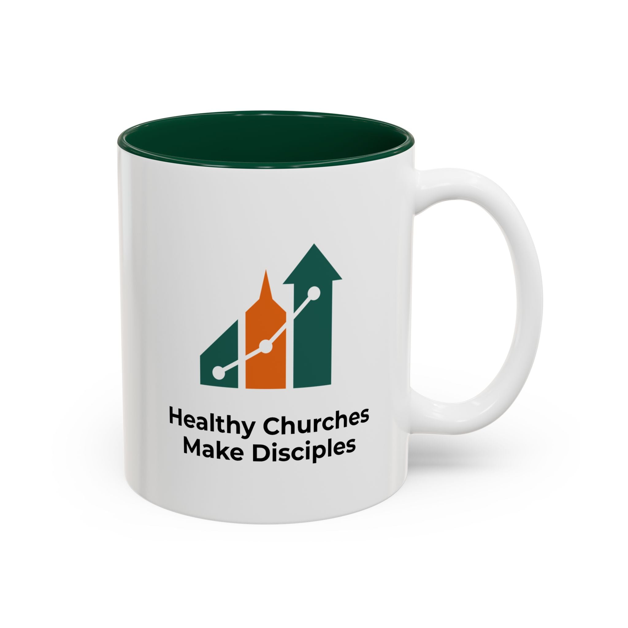 Accent Mug — Healthy Churches Make Disciples TMG Logo Mug (Two-Tone 11oz/15oz)