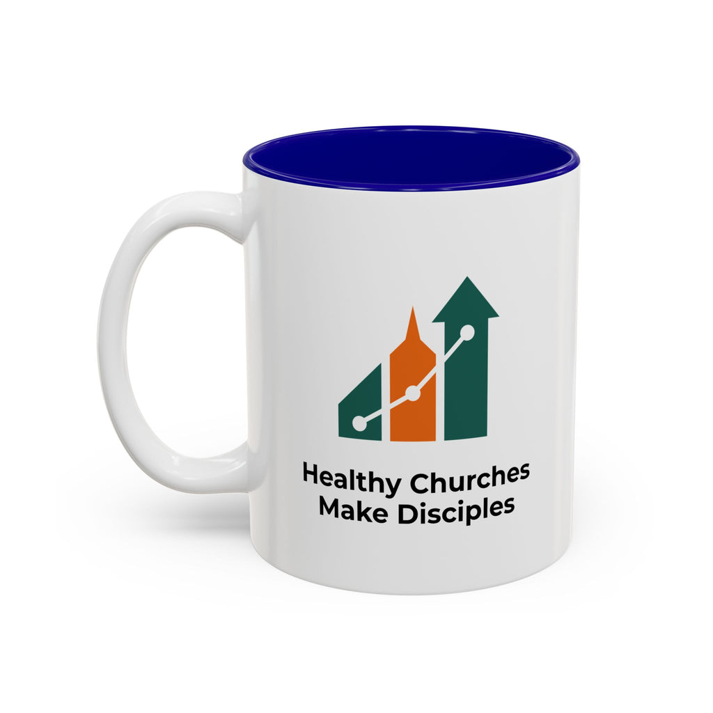 Accent Mug — Healthy Churches Make Disciples TMG Logo Mug (Two-Tone 11oz/15oz)