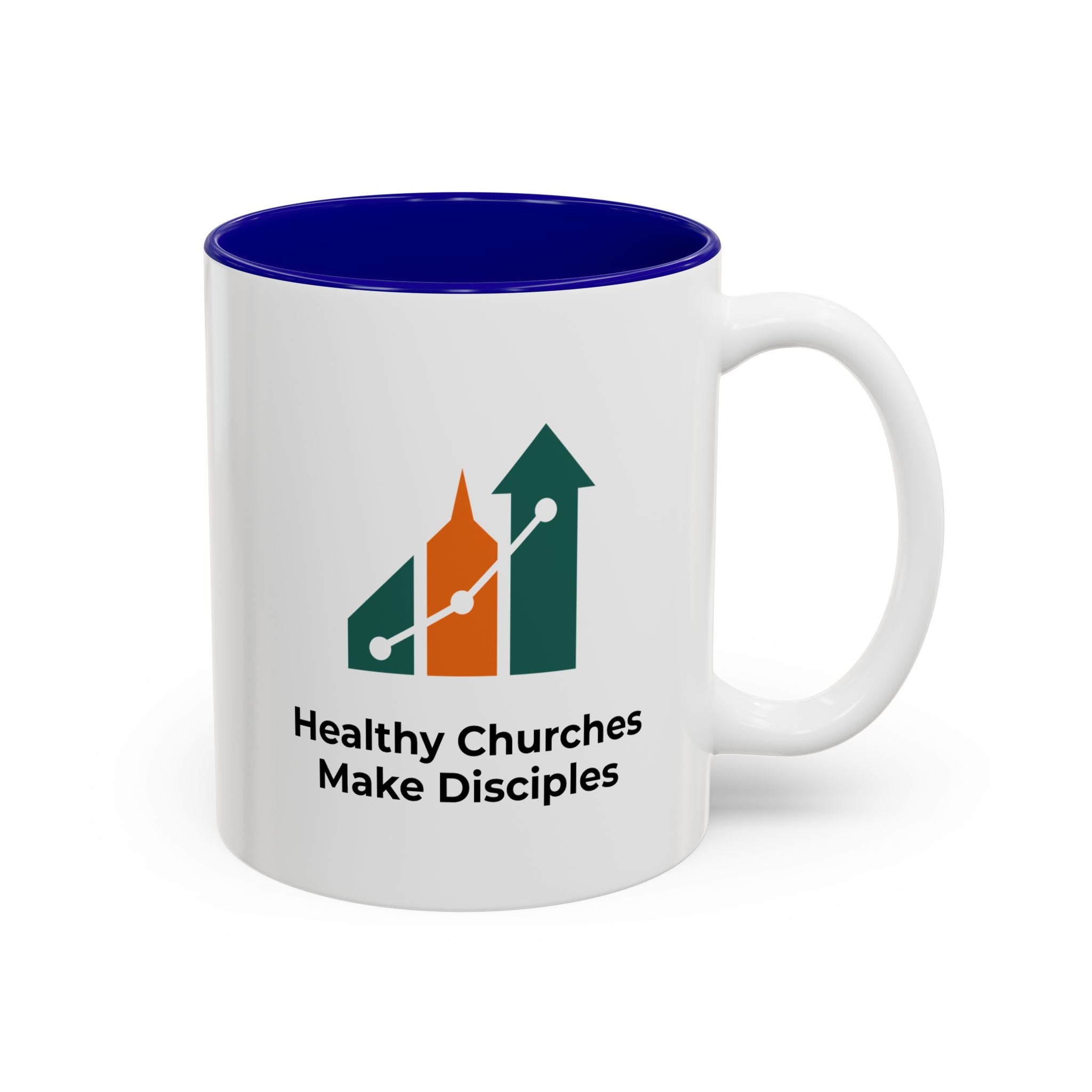Accent Mug — Healthy Churches Make Disciples TMG Logo Mug (Two-Tone 11oz/15oz)