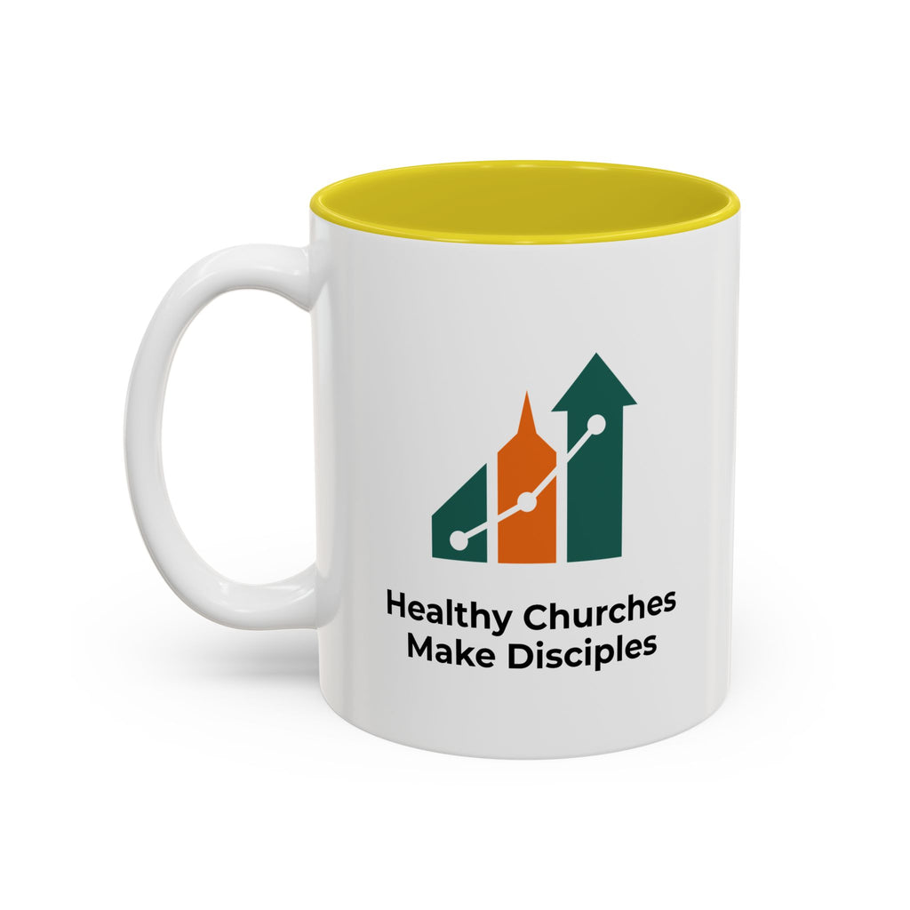 Accent Mug — Healthy Churches Make Disciples TMG Logo Mug (Two-Tone 11oz/15oz)